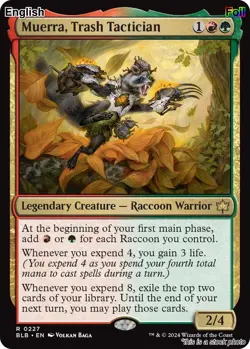 Muerra, Trash Tactician [BLB - 227]Foil - Image 1
