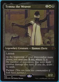Tymna the Weaver (ETCHED) FOIL Commander Legends MINT Etched (515927) ABUGames - Image 1