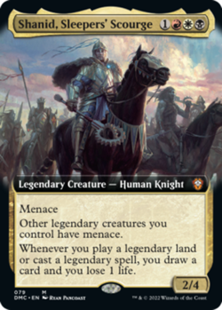 1 x Shanid, Sleepers' Scourge - Foil - Extended Art - Commander: Dominaria Unite - Image 1