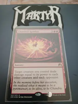 🔥 Chandra's Ignition 🔥 FOIL NM/M 🔥MARTYR 🔥 - Image 1