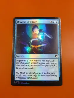 1x Reverse Engineer | FOIL | Commander Masters | MTG Magic Cards - Image 3