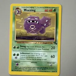 Pokemon TCG - Weezing - Fossil - 45/62 LP - Image 1