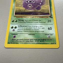 Pokemon TCG - Weezing - Fossil - 45/62 LP - Image 5