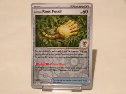 Pokemon TCG Antique Root Fossil 130/142 – SV07 Stellar Crown Common Reverse Holo - Image 1