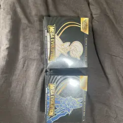 Pokemon TCG Mega Evolutions ETB Lucario And Gardevoir English Sealed Set - Image 1
