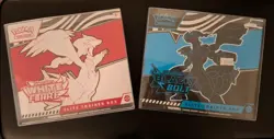 Pokemon Black Bolt / White Flare ETB Set!🔥&ETB protectors! New / Sealed. - Image 1