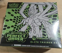 Pokemon Perfect Order Pokemon Center Exclusive Elite Trainer Box ETB New Sealed - Image 1