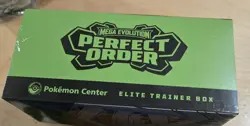 Pokemon Perfect Order Pokemon Center Exclusive Elite Trainer Box ETB New Sealed - Image 3
