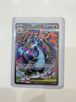 Pokemon Mega Charizard X ex 023 Me: Mega Evolution Charizard Upc Promo Holo - Image 1