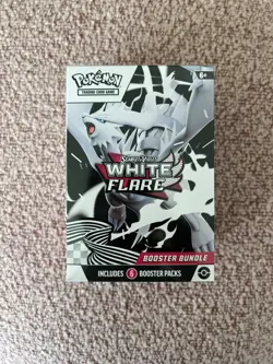 SEALED Pokemon TCG Scarlet Violet & White Flare Booster Bundle (6 Packs) English - Image 1