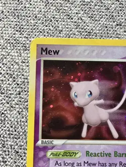 Mew 4/17 POP Series 4 Promo Pokemon TCG Holo Foil Rare - LP - Image 3