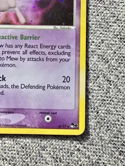 Mew 4/17 POP Series 4 Promo Pokemon TCG Holo Foil Rare - LP - Image 5