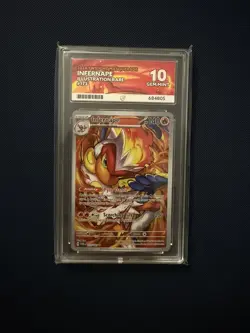 Pokemon TCG Twilight Masquerade Infernape 173/167 IR ACE 10 - Image 1