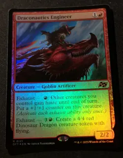 Draconautics Engineer - Foil - DFT - MTG - EN - NM - 0121 - Image 1