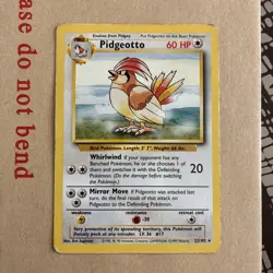Pokemon TCG Pidgeotto Base Set 22/102 Regular Rare MP - Image 2