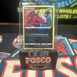 RARE Yveltal Pokemon 046/072 Shining Fates 46/72 Textured Holo NM - Image 2