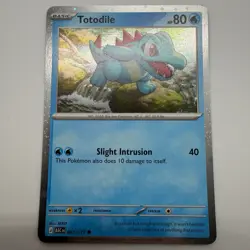 Pokemon TCG Totodile Ascended Heroes Cosmos Holo Promo 041/217 NM - Image 1
