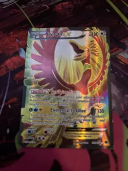 Pokemon Ho-Oh EX Full Art Holo Ultra Rare 121/122 Breakpoint 180 HP - Image 1