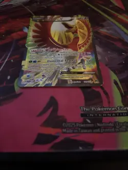 Pokemon Ho-Oh EX Full Art Holo Ultra Rare 121/122 Breakpoint 180 HP - Image 2