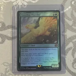 2025 MTG Final Fantasy Traveling Chocobo #0210 Regular Foil NM - Image 1