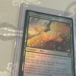 2025 MTG Final Fantasy Traveling Chocobo #0210 Regular Foil NM - Image 4