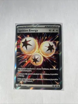 Ignition Energy 124/094 - Pokemon Phantasmal Flames Ultra Rare Full Art Holo NM - Image 1