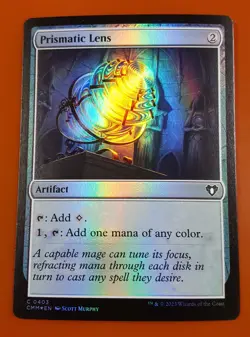 1x Prismatic Lens | FOIL | Commander Masters | MTG Magic Cards - Image 1