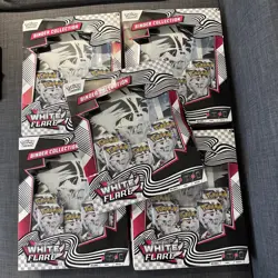 Pokemon TCG: Scarlet & Violet 10.5 White Flare Binder Collection - New & Sealed - Image 1