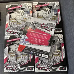 Pokemon TCG: Scarlet & Violet 10.5 White Flare Binder Collection - New & Sealed - Image 3