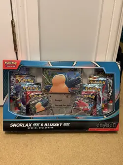 Pokemon TCG: Snorlax Ex & Blissey Ex Special Collection Box - Brand New Sealed ✅ - Image 1