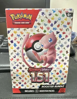 Pokemon TCG Scarlet & Violet 151 Booster Bundle Sealed New (6 packs) - Image 1