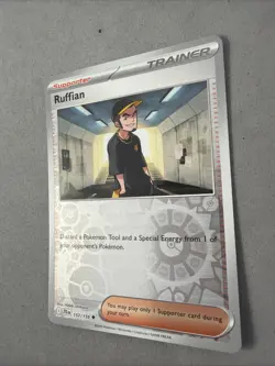 Pokemon TCG * Journey Together 157/159 Ruffian Uncommon REVERSE HOLO * FRESH PK - Image 2