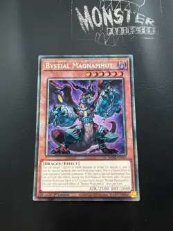 YUGIOH BYSTIAL MAGNAMHUT STARLIGHT RARE MP25-EN043 1ST EDITION - Image 1