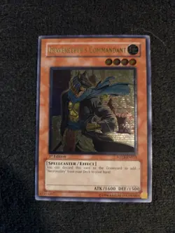 Gravekeeper's Commandant - Ultimate Rare 1st Edition FOTB-EN015 - YuGiOh - Image 1