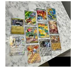 Pokemon Holo Card Lot Bulbasaur Charmander Squirtle Zekrom Ho-Oh 11 Cards - Image 1