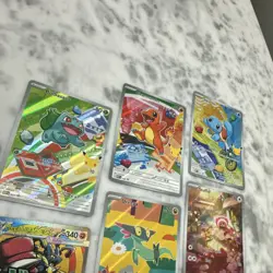 Pokemon Holo Card Lot Bulbasaur Charmander Squirtle Zekrom Ho-Oh 11 Cards - Image 2