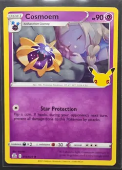 Cosmoem 014/025 Celebrations Holo Rare Pokemon 2021 - Image 1