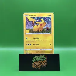 Pokemon Sword & Shield Pikachu SWSH039 Black Star Promo LP - Image 1
