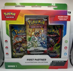 Pokemon First Partner Illustration Collection Series 1 Box - Image 1