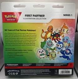 Pokemon First Partner Illustration Collection Series 1 Box - Image 2