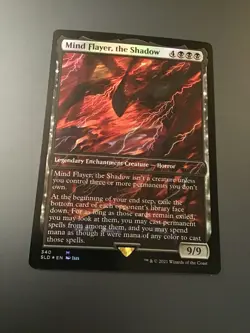 MTG Secret Lair x Stranger Things #340 Mind Flayer, the Shadow Foil - Image 1