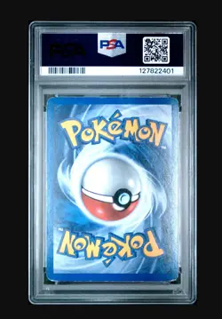 2007 Pokemon Mew Pop Series 5 Holo bleed Inverted Back 3/17 PSA 5 - Image 2