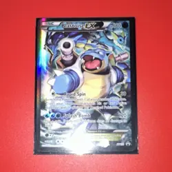 Pokemon Blastoise EX Full Art Holo 30/108 XY Ultra Rare English 180 HP - Image 1