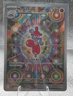 Pokemon TCG Medicham 241/217 Ascended Heroes Illustration Rare - Near Mint - Image 1