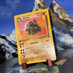 Golem - 36/62 Pokemon Fossil - 1st Edition NM - Image 2