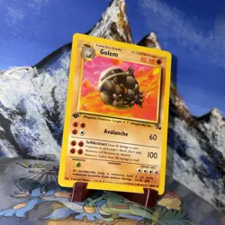 Golem - 36/62 Pokemon Fossil - 1st Edition NM - Image 3