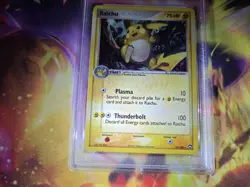 Pokemon 2007 EX Power Keepers 12/108 Holo Rare Raichu PSA 9 Mint - Image 3