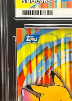 Topps Pokemon TV Animation Series 2 Ditto (Pikachu) Stick On 5/10 ACE 5 - Image 3