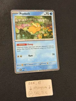 Pokemon Mega Evolutions - Psyduck - MEP 007 - COSMOS Holo PROMO - M/NM - Image 1