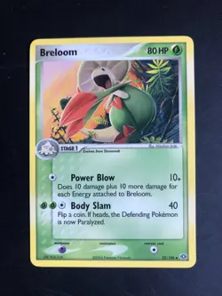 Pokemon TCG Breloom EX Emerald 22/106 Regular Uncommon NM - Image 1
